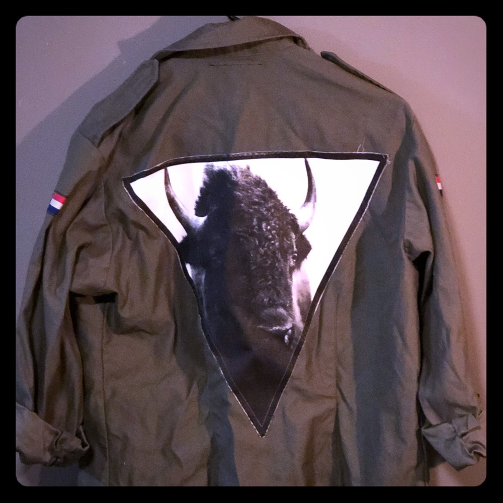 Vintage Redeux Buffalo Army Jacket